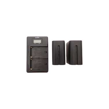 Jupio JDC2011 USB Charger & 2x Pixel NPF 970 Batteries
