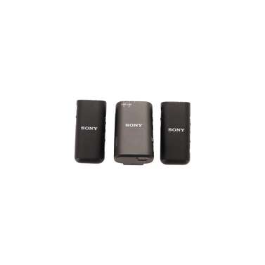 Sony ECM-W3 Wireless Microphone Kit with Charging Case (2 Mic)