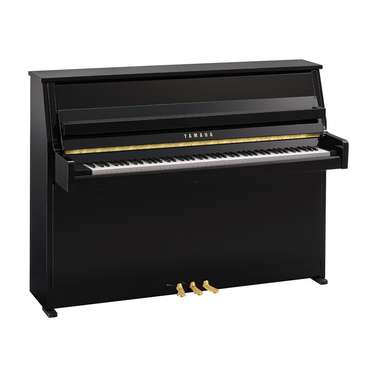 Yamaha B10 Upright Piano - Polished Ebony
