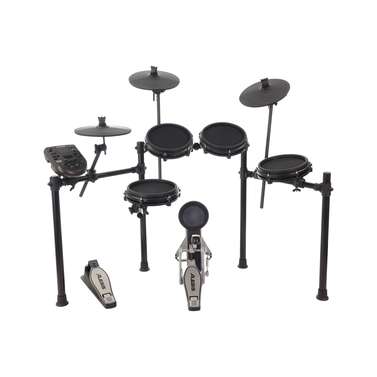 Alesis Nitro Mesh 5-Piece Mesh Electronic Drum Kit & 3 Cymbals
