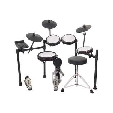 Alesis NitroMax 8 Piece Electronic Drum Kit w Mesh Heads and Bluetooth