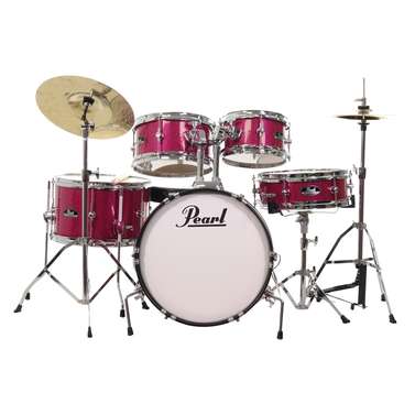 Pearl Roadshow Junior 5Pc Drum Kit w/ Hardware & Cymbals