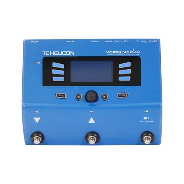 TC Helicon VoiceLive Play 3-Button Vocal Effects Stompbox w/ Looping