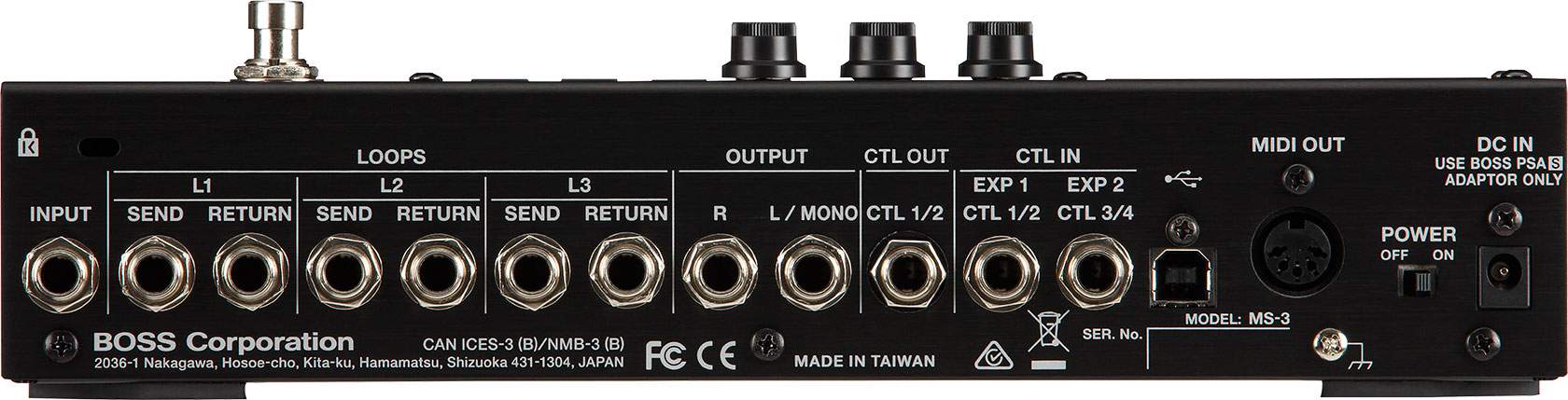 Boss MS3 - Boss MS-3 - Rent from $30/month - Roland Rentals
