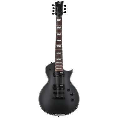 ESP Guitars LTD EC-257 7-String Electric Guitar (Black Satin)
