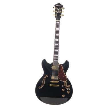 Ibanez AS93BCBK Electro-Acoustic Guitar (Black)