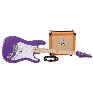 Kramer Focus VT-211S Electric Guitar Pack w/ Orange Crush & Accesories