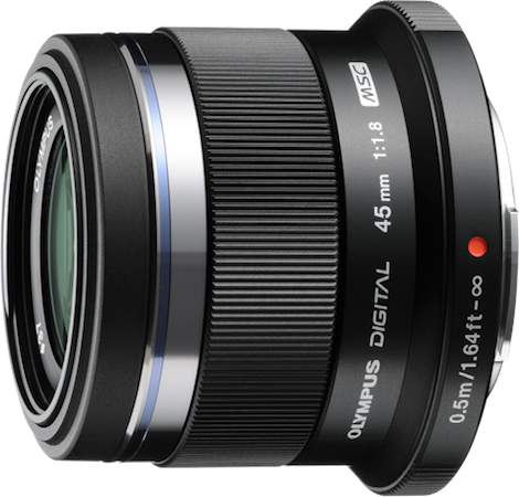 Olympus M.Zuiko Digital 45mm f/1.8 - Black - Rent from $4.95 Olympus M.Zuiko Digital 45mm f/1.8 - Black - Rent from $4.95
