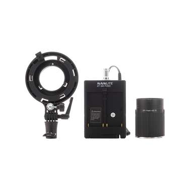 Nanlite Forza 60B II monolight Bi-colour LED light w/ Battery Handle and Bowens adaptor