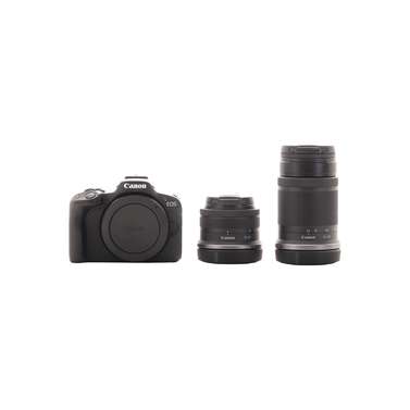 Canon EOS R50 Body w/RF-S 18- 45STM & RF-S 55-210IS STM Lens Mirrorless Camera