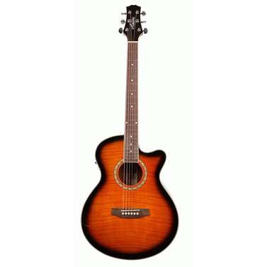 Ashton SL29CEQTSB Slimline Acoustic Guitar w/ Cutaway & EQ