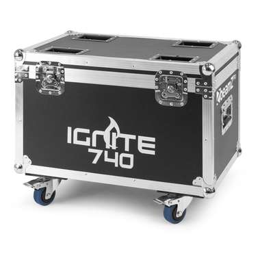 Beamz FC740I4 Flightcase for 4x IGNITE740