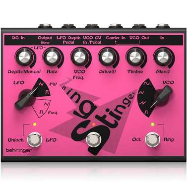 Behringer RINGSTINGER Ring Modulator Fuzz Pedal