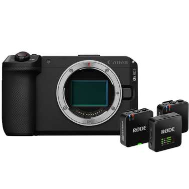 Canon EOS R6 V Body Limited Ed Kit w/ RØDE Wireless GO (Gen 3) Microphone