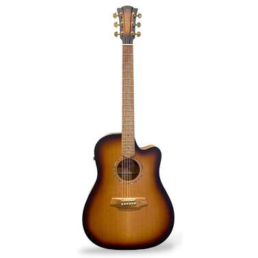 Cole Clark FL2EC-SSO-AE-SUN Acoustic Electric Guitar w/ Cutaway