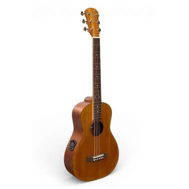 Cole Clark Parlour Mini Mahogany Acoustic Guitar inc Gig Bag