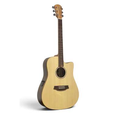 Cole Clark Studio Dreadnought Solid Spruce Top Acoustic Electric Guitar inc Gig Bag