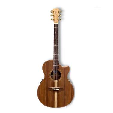 Cole Clark AN2ECBLBLR Blackwood with Rosewood FB Acoustic Guitar