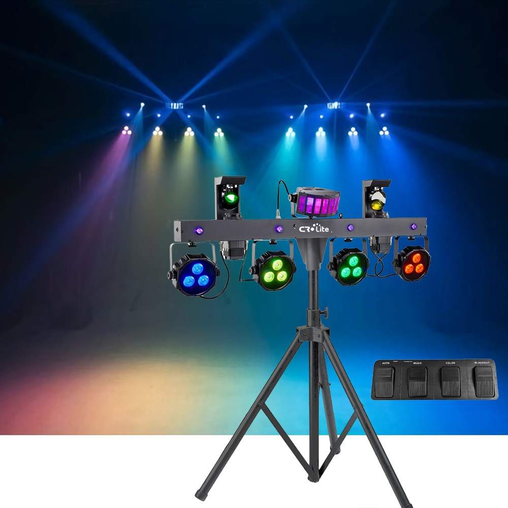 Cr Scanner Rack CR Lite Magik Scan Bar (Par + Derby + UV + Scanners) - Magik Scan Bar ...