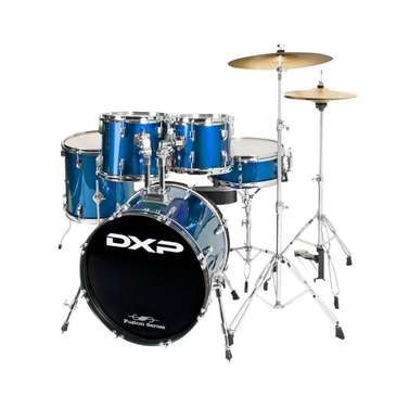 DXP TX06PMBL Fusion 20 Series Drum Kit Package