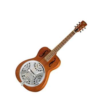 Epiphone Dobro Hound Dog Round Neck Vintage Brown Resophonic Guitar