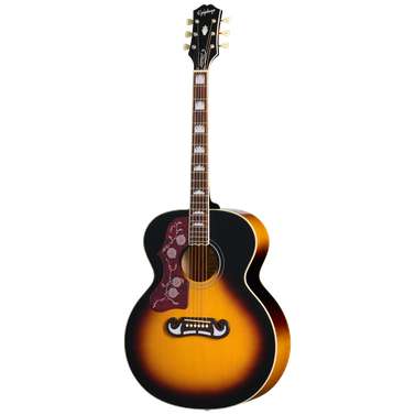 Epiphone Left-Handed J-200 Studio Acoustic Guitar