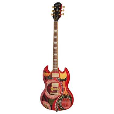 Epiphone Fatoumata Diawara SG Electric Guitar (Red) inc Hard Case