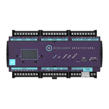 Event Lighting DINA-DR1LITE Din Rail Mounted Lighting Controller
