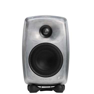 Genelec G Two Compact Powered Studio Monitor (Pair) (Raw Aluminum)