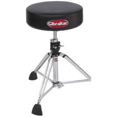Gibraltar 9608 Round Vinyl Spindle Adjustment Drum Throne