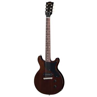 Gibson Les Paul Junior Double Cut (Dark Walnut) Inc Hard Shell Case
