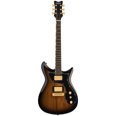 Gretsch Ltd Ed Electromatic Black Limba CVT Rosewood Fingerboard (Sunburst)