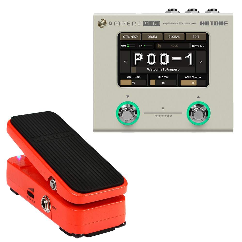 Hotone Ampero Mini (Marigold) — Tom Lee Music ampero mini