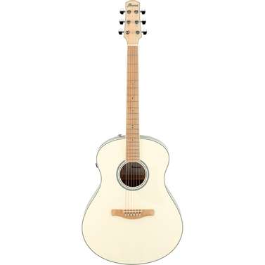 Ibanez Open Pore Acoustic Guitar (Trans Antique White Ice Blue)
