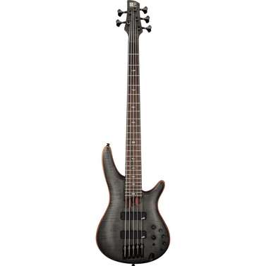 Ibanez 5-String Bass Guitar (Transparent Gray Flat)