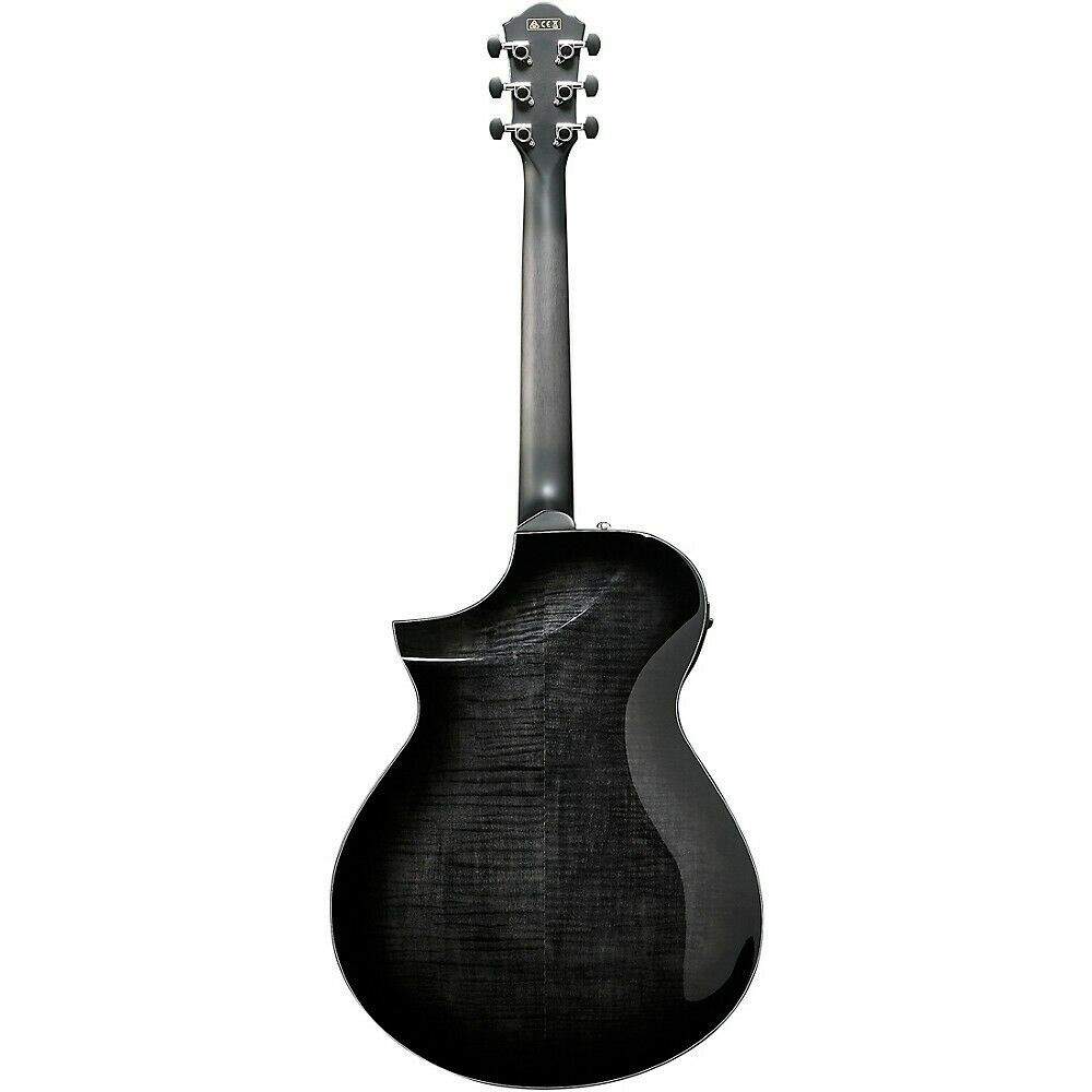 2023.03購入ほぼ未使用Ibanez エレアコブラックAEWC400-TKS Ibanez AEWC400 Acoustic-Electric Guitar (Transparent Black