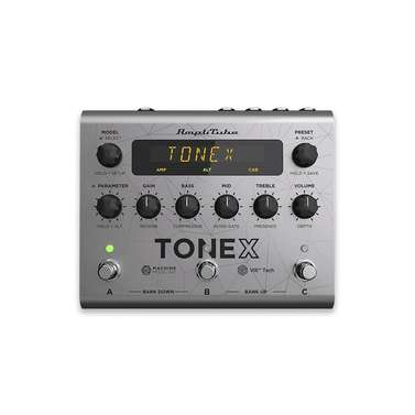 IK Multimedia AmpliTube ToneX Bass Edition Amp Modeler Pedal (Silver)
