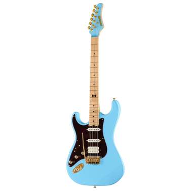 Kramer Malina Moye Pacer Left-Hand Electric (Deluxe Splash Blue) inc Gig Bag