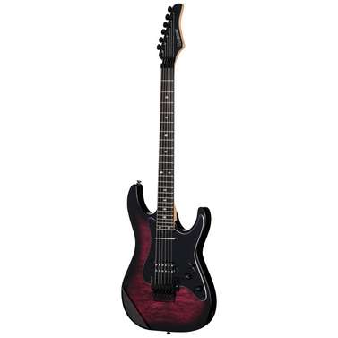 Kramer Volante Quilt Electric Guitar (Magenta Burst) inc Gig Bag