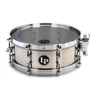 Latin Percussion 4.5x12 inch Salsa Snare Stainless Steel
