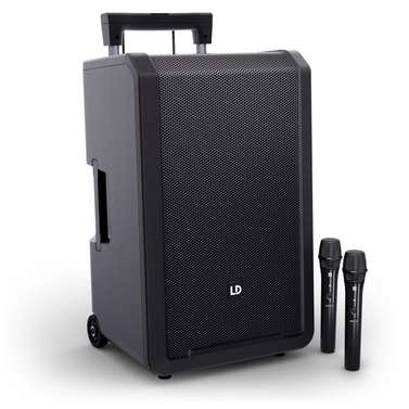 LD Systems ANNY12 Wireless Pack w/ 2x Handheld Mics (655-679 MHz)