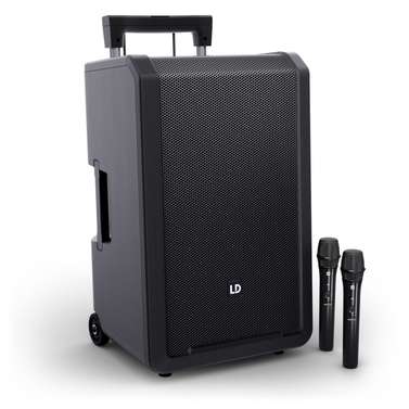 LD Systems ANNY12 Wireless Pack w/ 2x Handheld Mics (584 - 608 MHz)