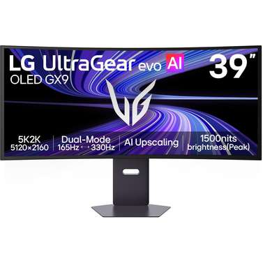 LG UltraGear 39” 5K/2K Dual Mode 165Hz/330Hz OLED Gaming Monitor