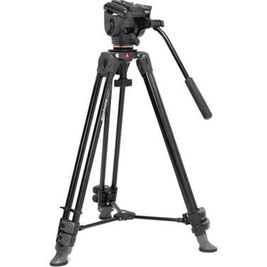 Manfrotto 500X & TWIN LEG ALU VIDEO SYSTEM