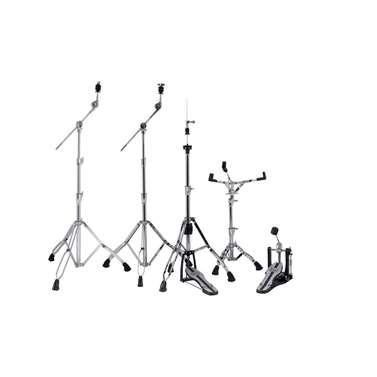 Mapex Mars 600 Hardware Pack w/ Two Booms, Snare Stand, Hi Hat Stand, Kick Pedal (Chrome)