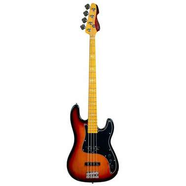 Markbass GV Gloxy 4-String Electric Bass Guitar (3-Tone Sunburst)
