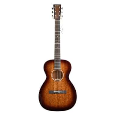 Martin Custom Shop Style-18 0-14 Fret Flame Mahogany Acoustic Guitar
