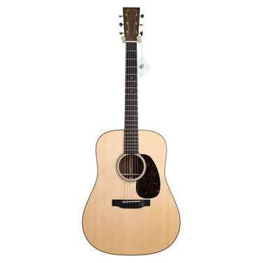Martin Custom Shop Style-18 D-14 Fret Black Walnut w/ Flame Maple Binding inc Case