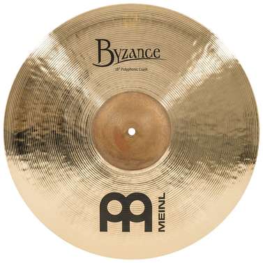 Meinl 18" Byzance Brilliant Polyphonic Crash Cymbal