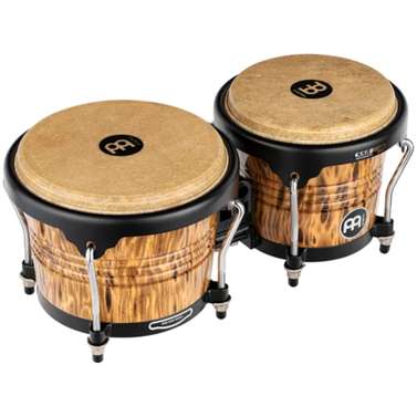 Meinl 6 3/4" & 8" Wood Bongos (Leopard Burl)